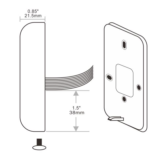 Metal Keyboard RFID Card Reader Size Metal Keyboard RFID Card Reader Size