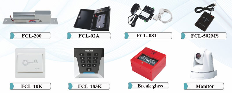 Access control panel accessories