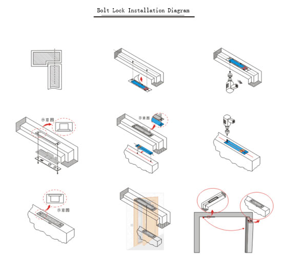 Electric Bolt Lock Installation Diagram Electric Bolt Lock Installation Diagram
